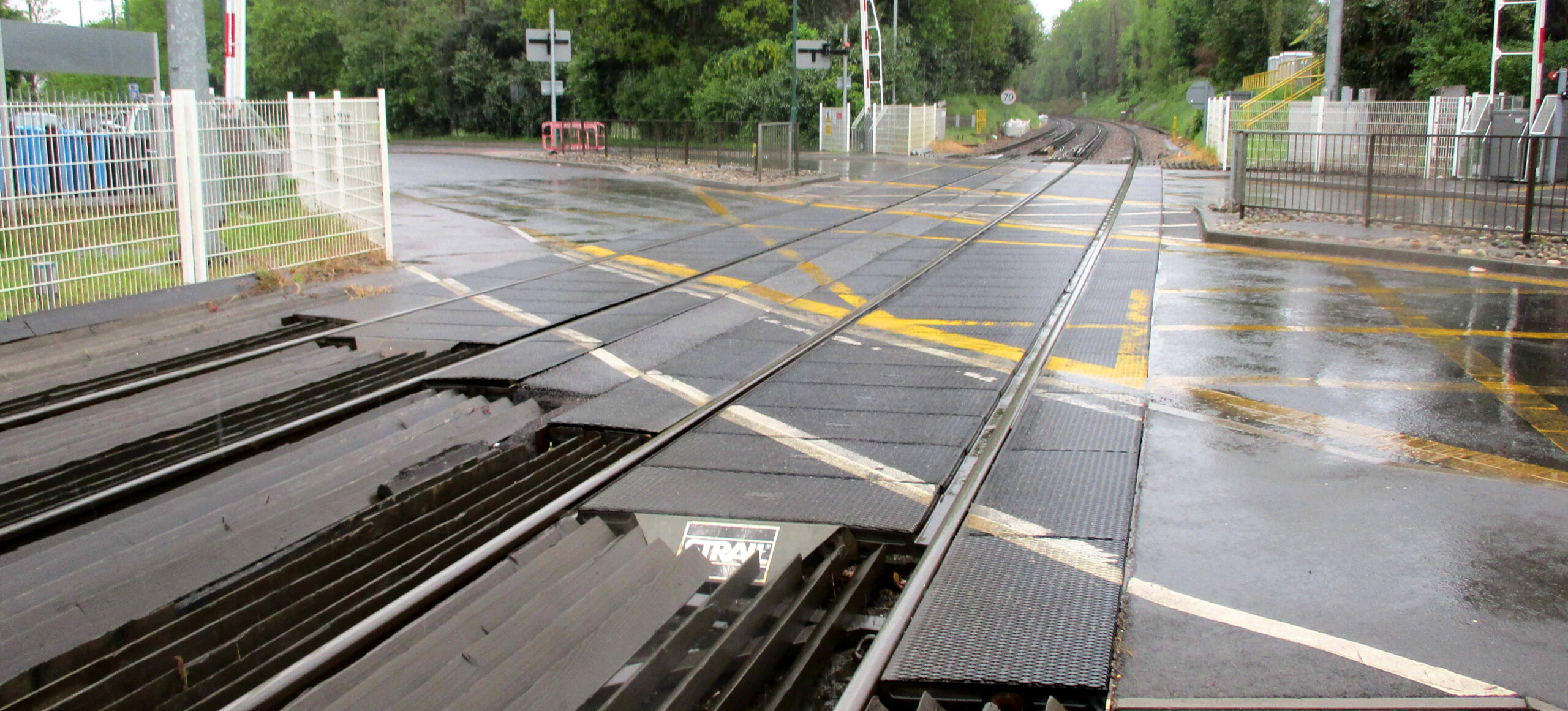 STRAIL Bahnübergang seit 21 Jahren im Einsatz