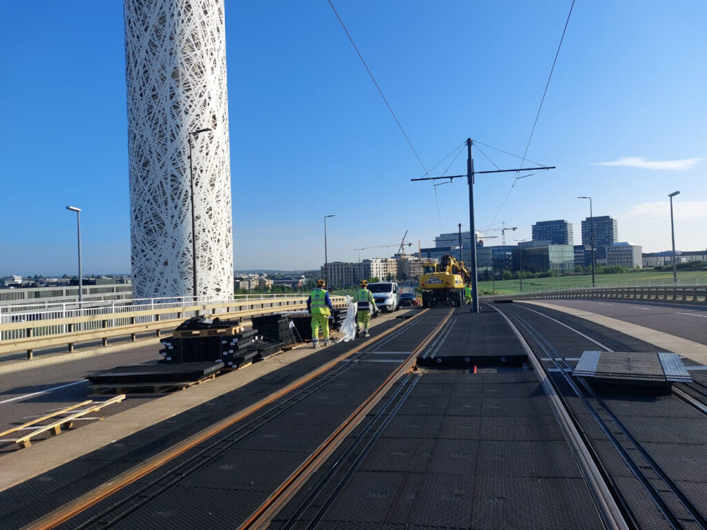 innoSTRAIL Watertower bridge Notbefahrung innoSTRAIL Watertower bridge Notbefahrung