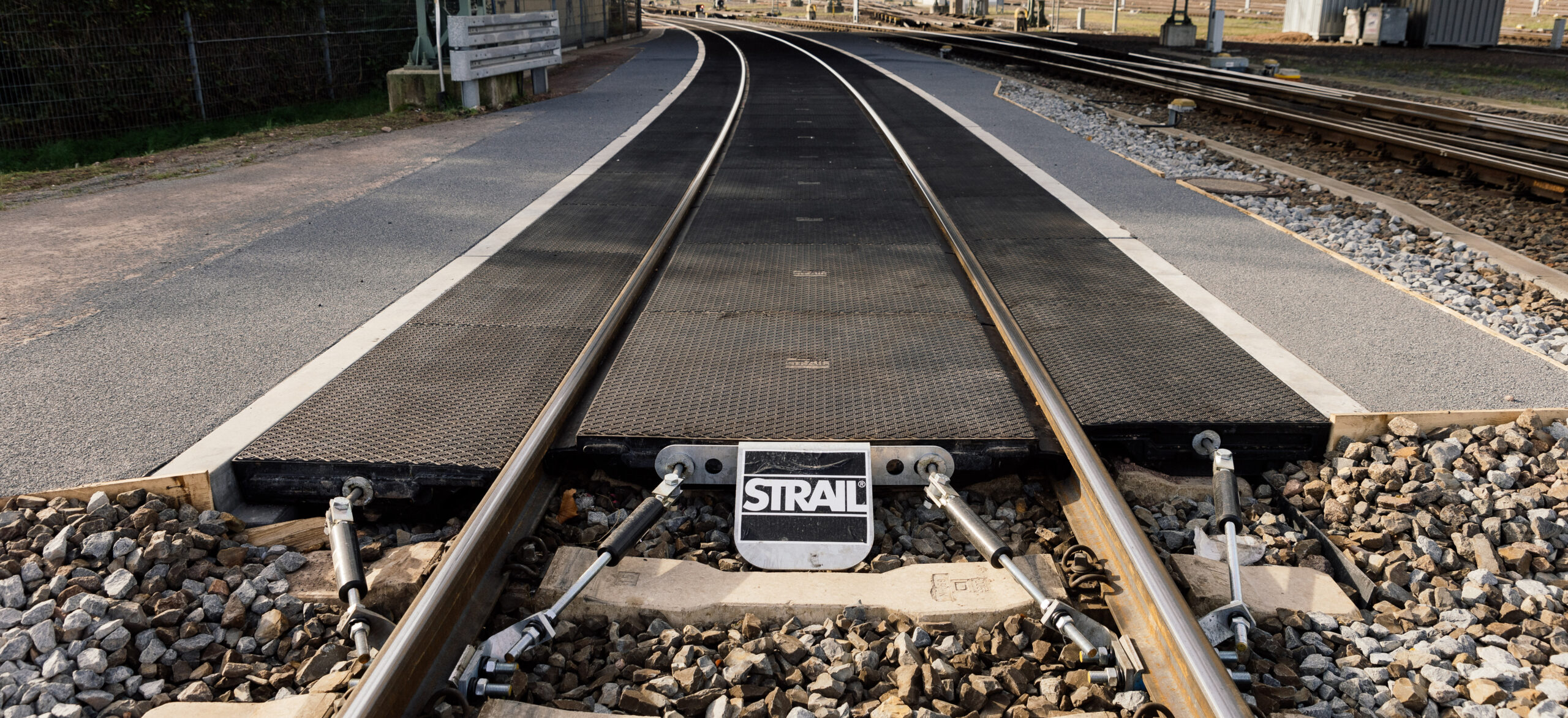 Notbefahrung für Rettungsfahrzeuge in der Zugbildungsanlage in Halle (Saale)