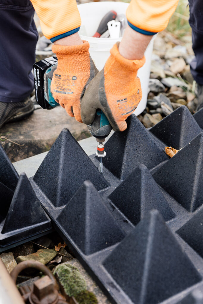 STRAILgrid Einbau in Grambow 4