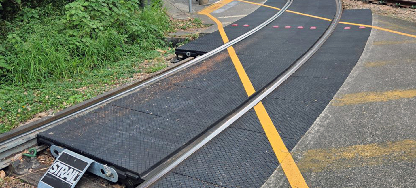 pedeSTRAIL Übergänge für Blockumfahrung in Hongkong