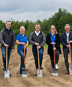 Groundbreaking ceremony for new Mayerhofen production facility