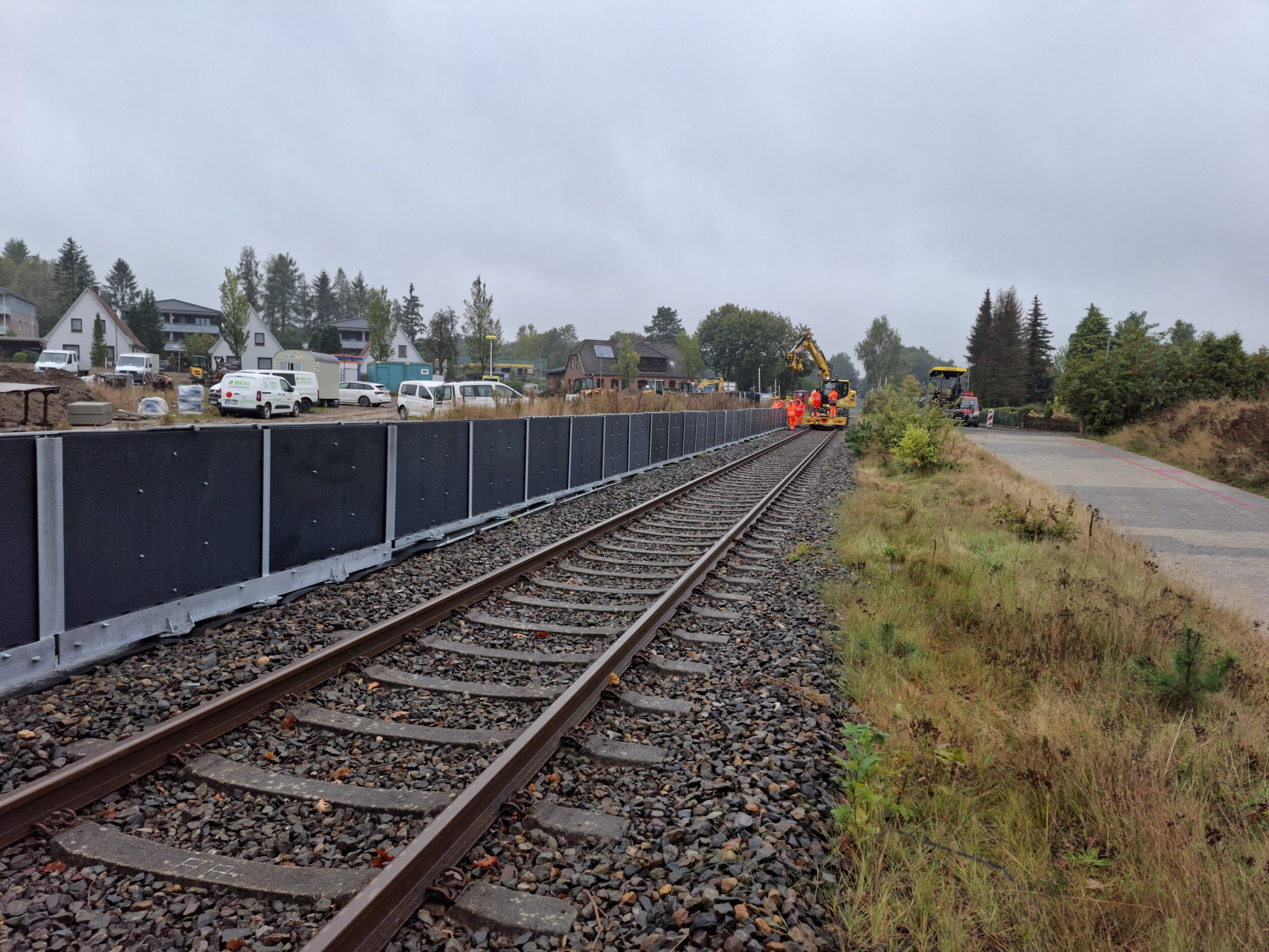 STRAILwave mSW1250 - compact noise protection on railway tracks