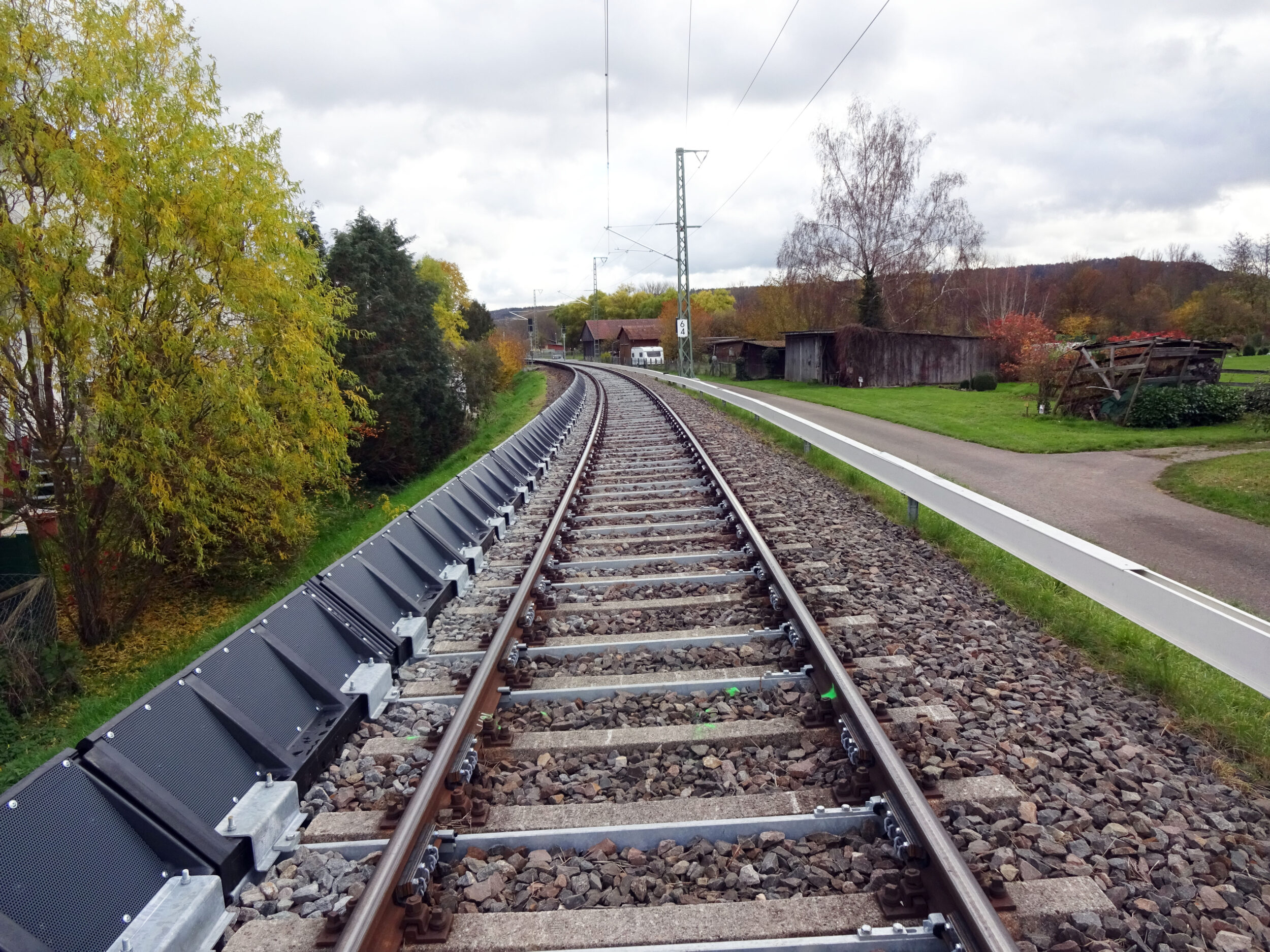 STRAILwave mSW360 - The mini noise barrier for noise protection