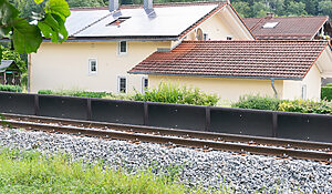 STRAILwave mSW 730 - Effektiver Lärmschutz für lärmintensive Streckenabschnitte