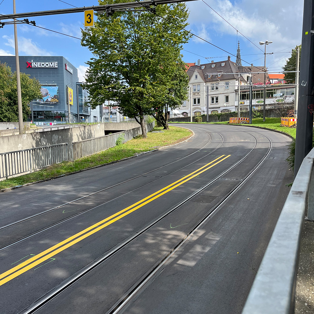 Track damping system with STRAILastic_SOK_simplex