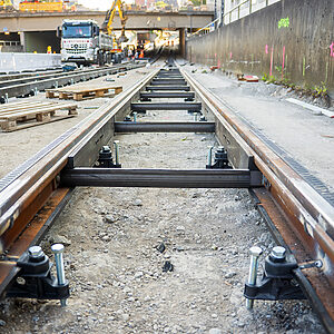 Track damping system Ulm4