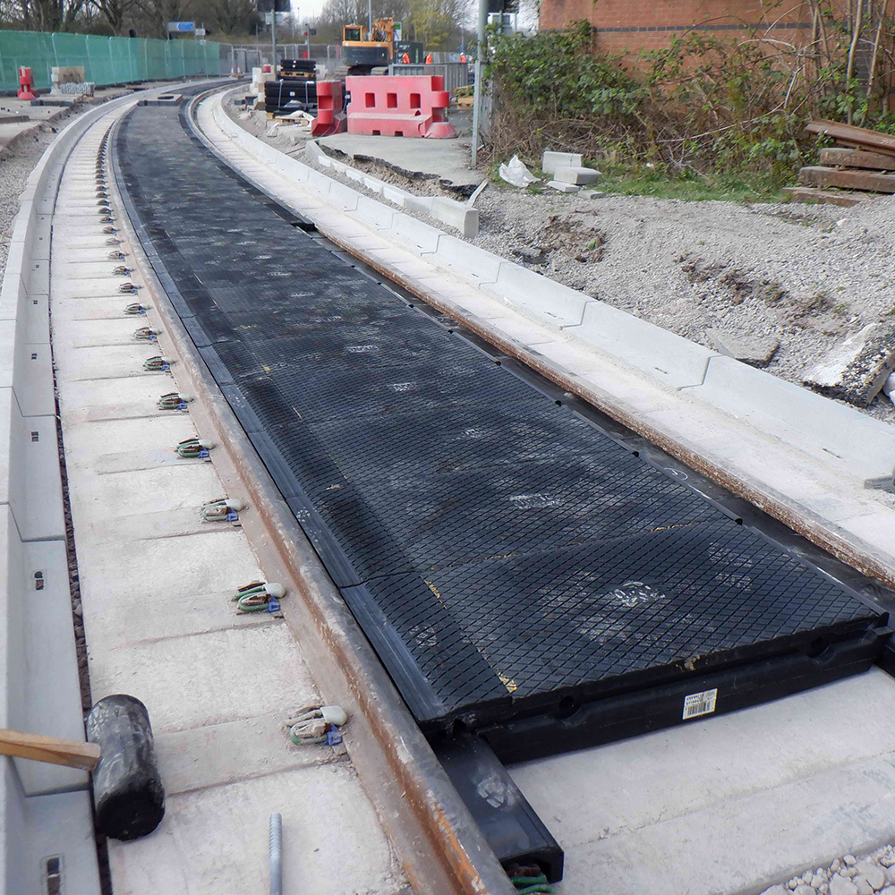 Installation of velo in Preston UK for barrier-free crossing