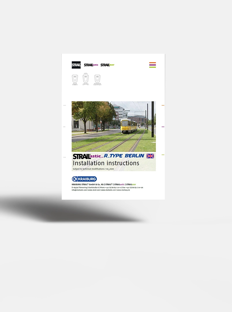 installation instructions STRAILastic R Berlin preview image