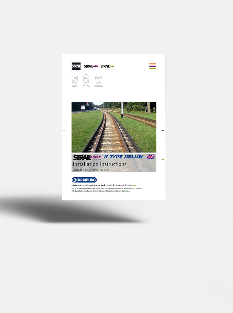 installation instructions STRAILastic R Delijn preview image