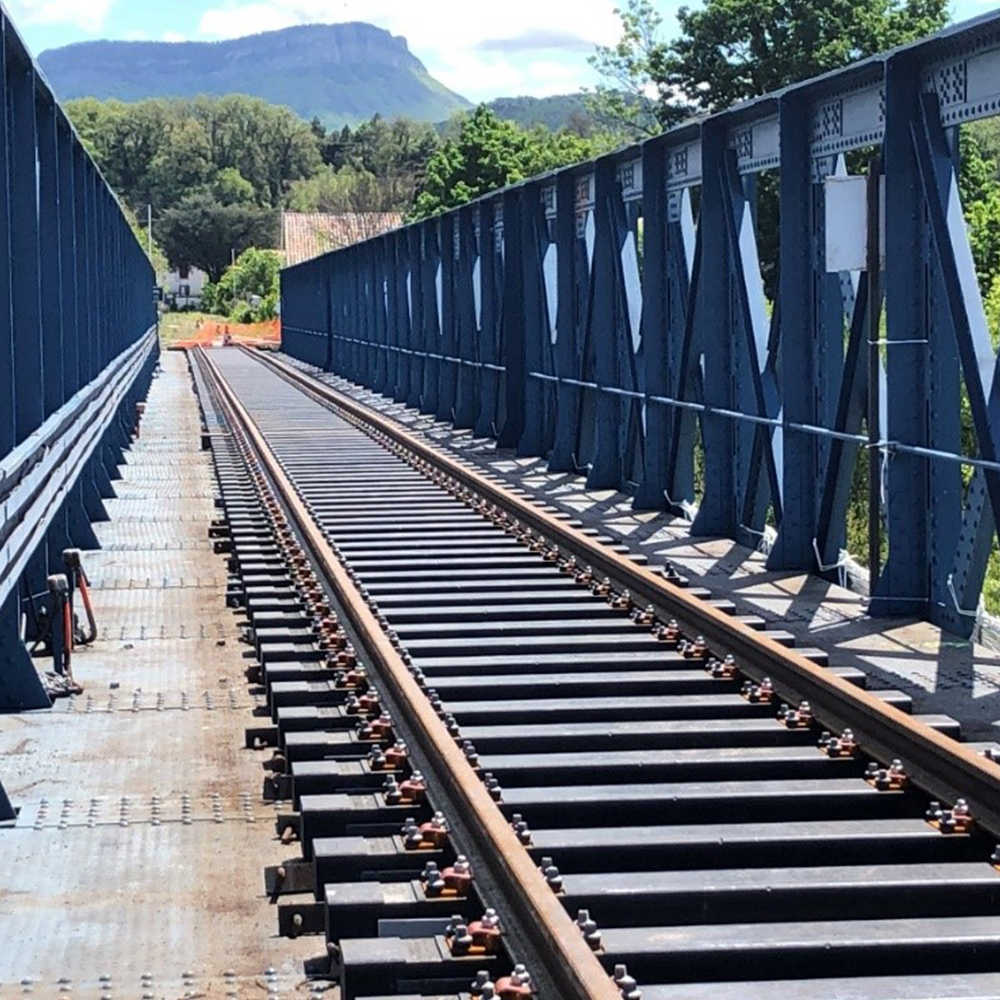 STRAILway bridge sleepers France