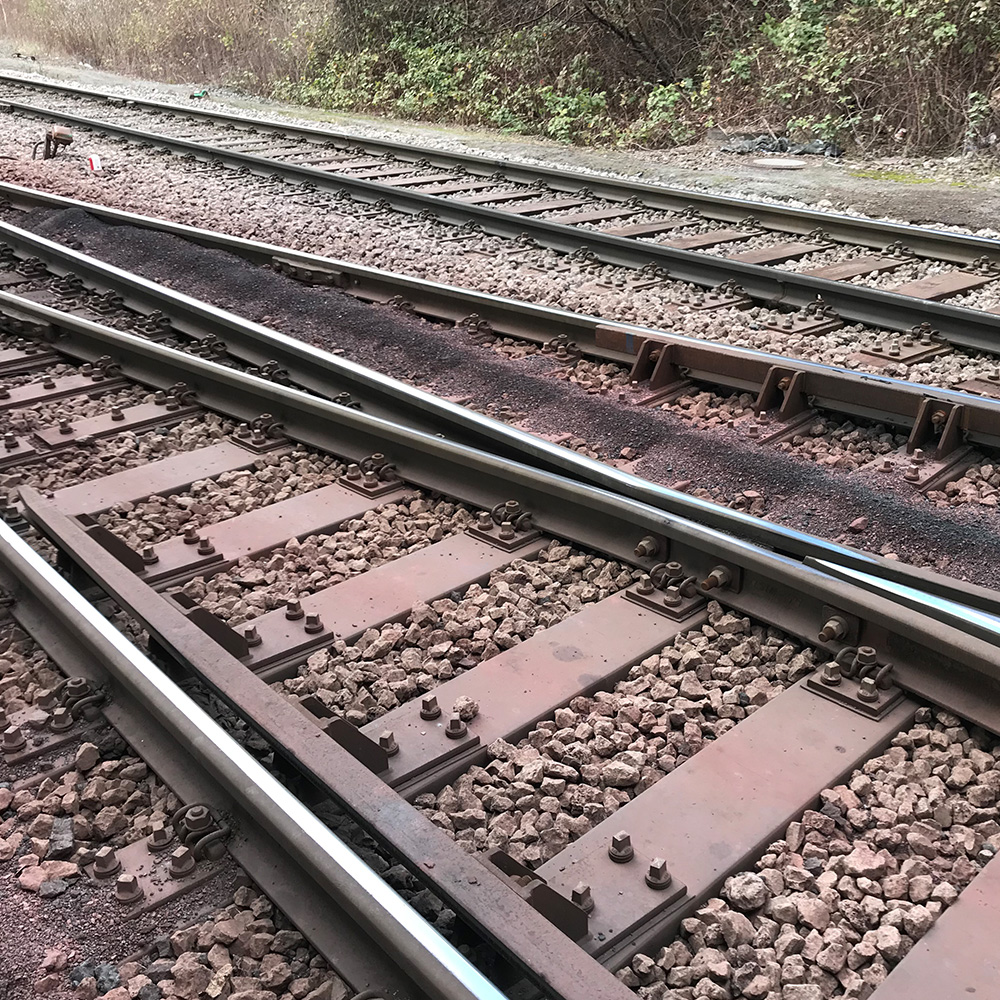 STRAILway Salzgitter turnout sleepers in the steelworks