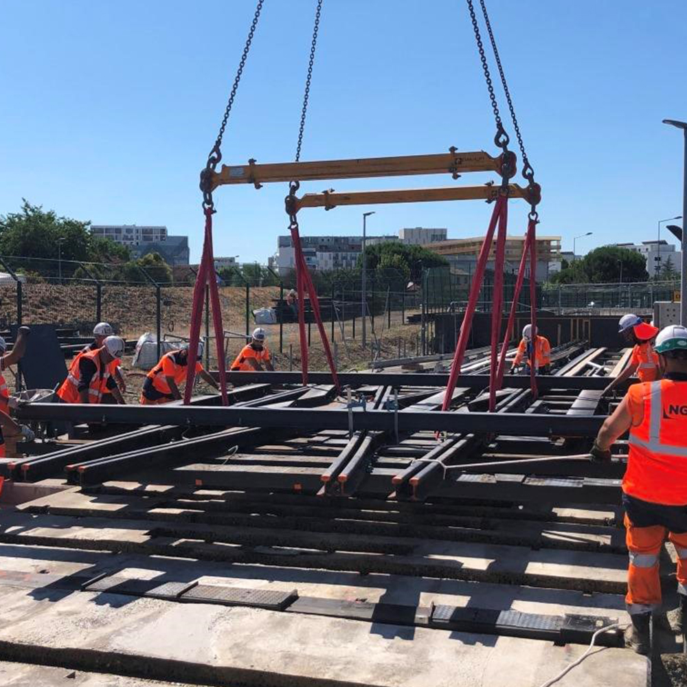 Grutage des STRAILway.
