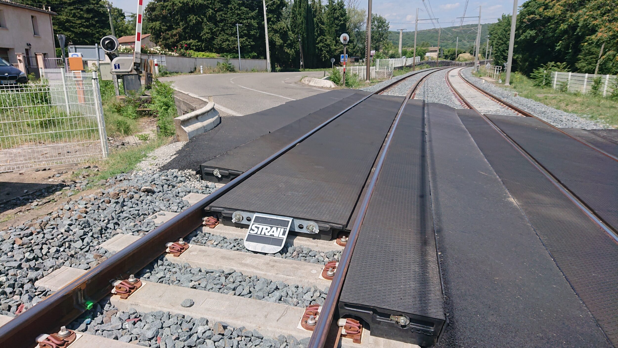 STRAIL without curbstone