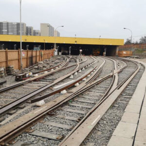 Installation de STRAILway METRO DE SANTIAGO du CHILI
