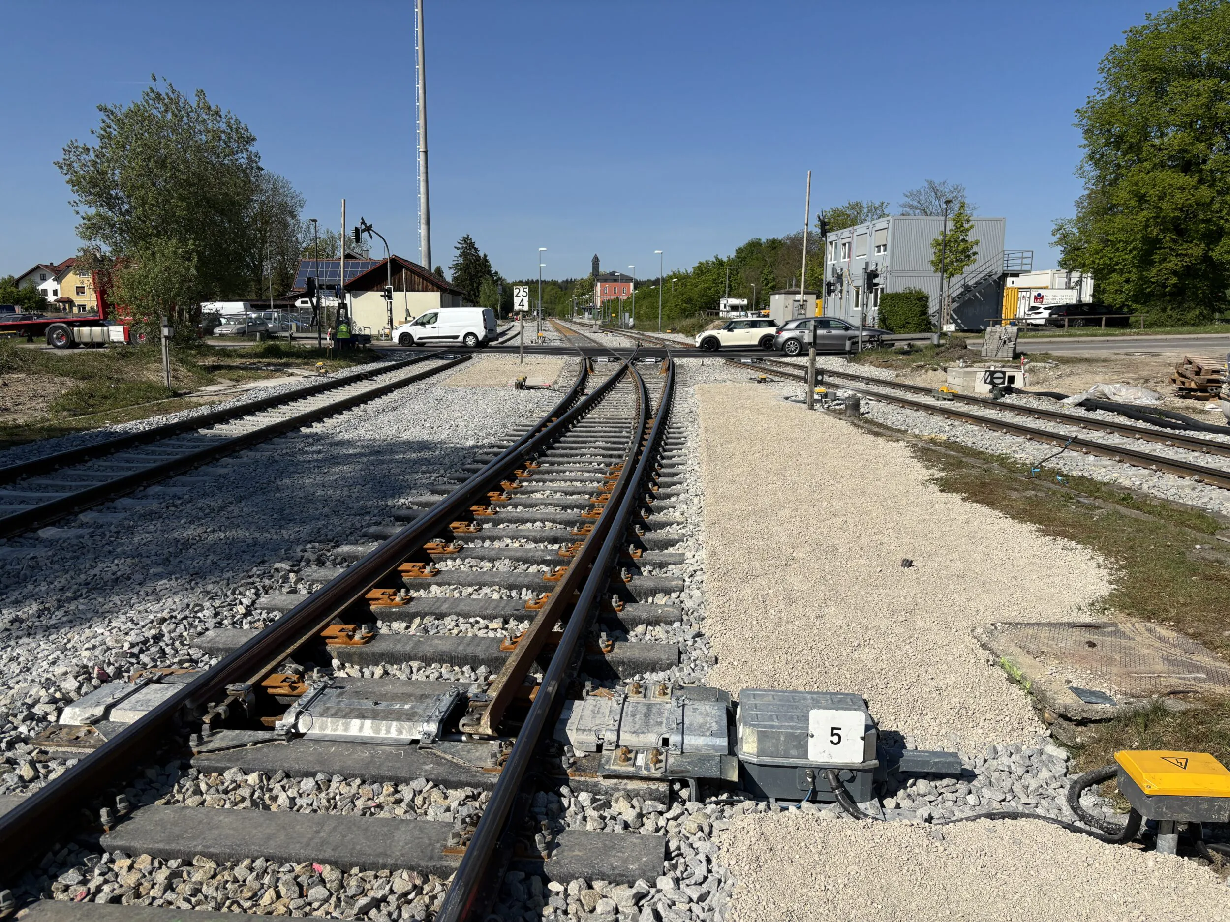 Traverses composites STRAILway Traverse de voie et supports d'aiguillages pour le trafic de banlieu.